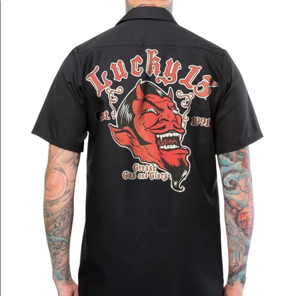 Lucky 13 work shirt size L